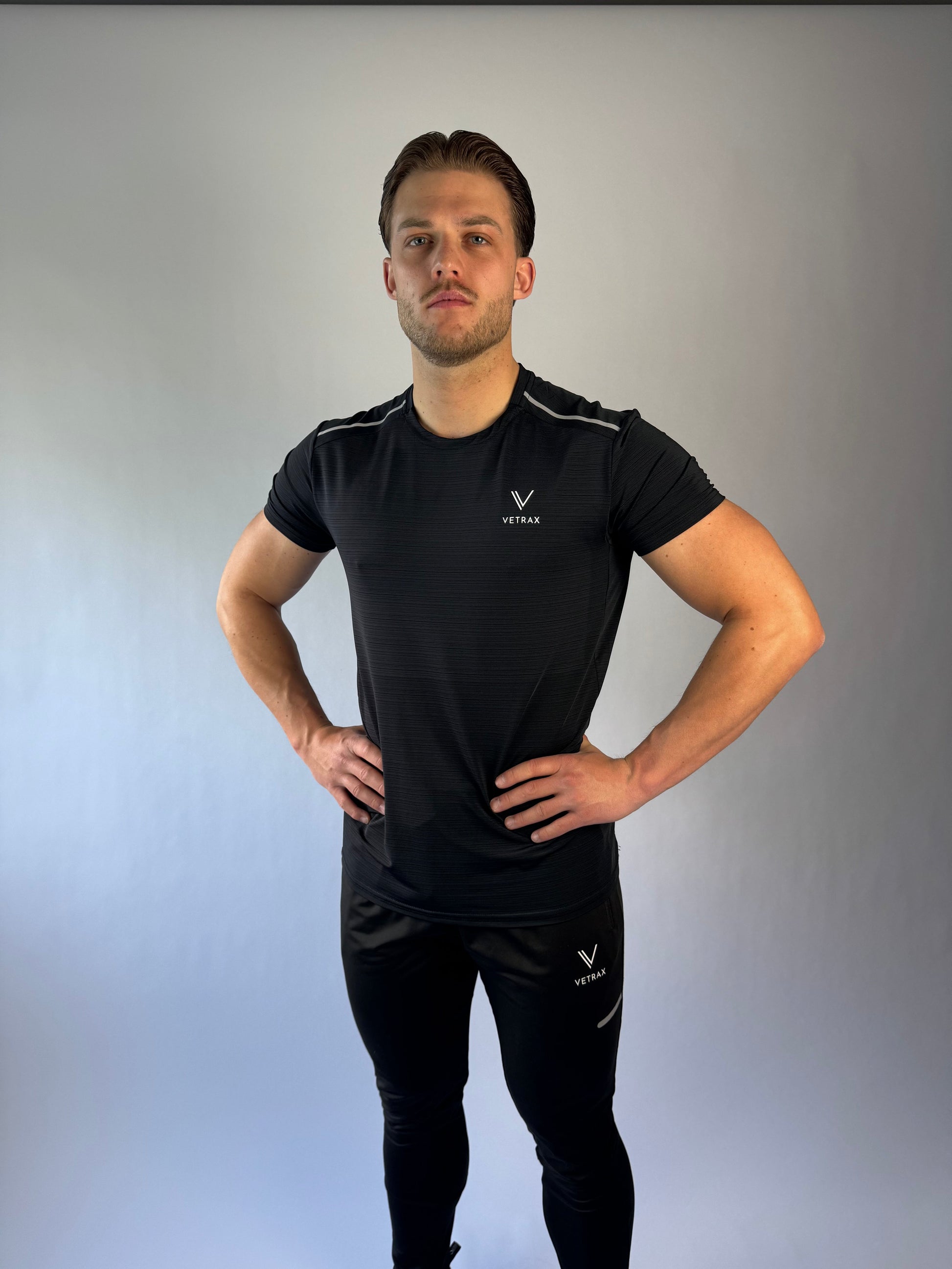 Lichtgewicht Active T-shirt voor heren met korte mouw
