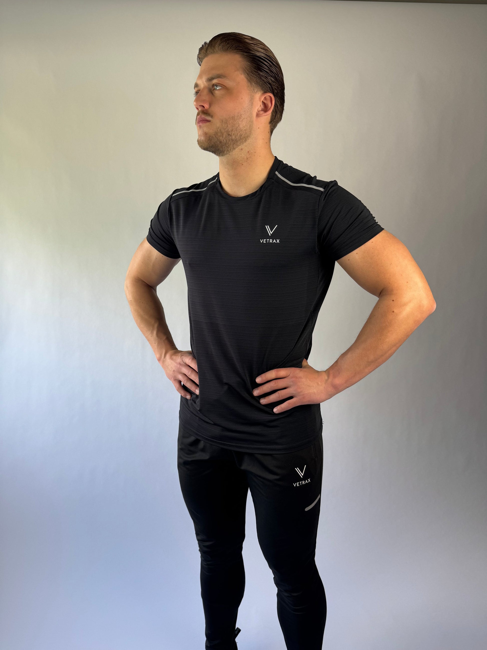 Lichtgewicht Active T-shirt voor heren met korte mouw