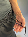 Zwarte sportbroek met elastische tailleband – FlexMotion