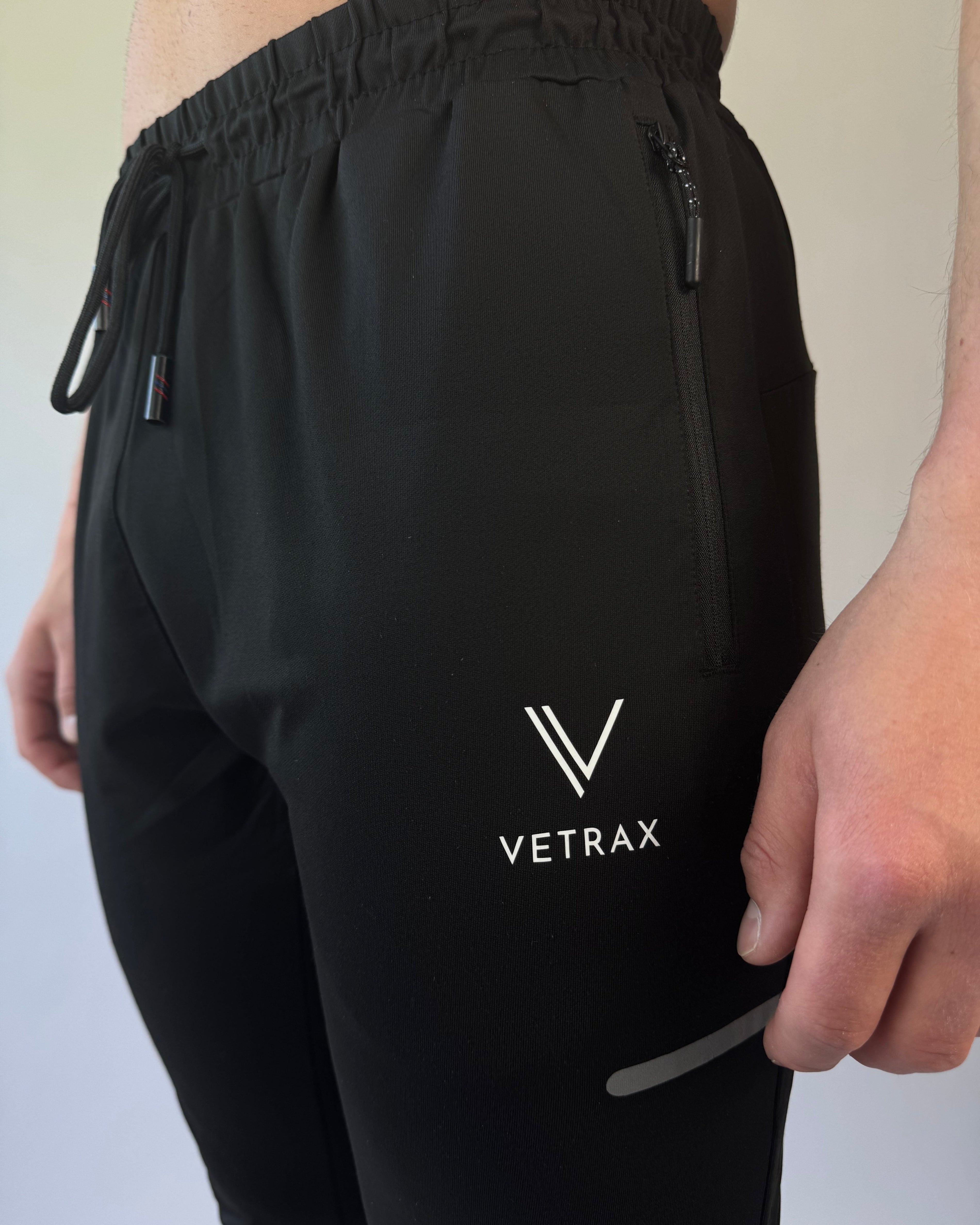 Trainingsbroek FlexMotion met ritszakken en stretchstof